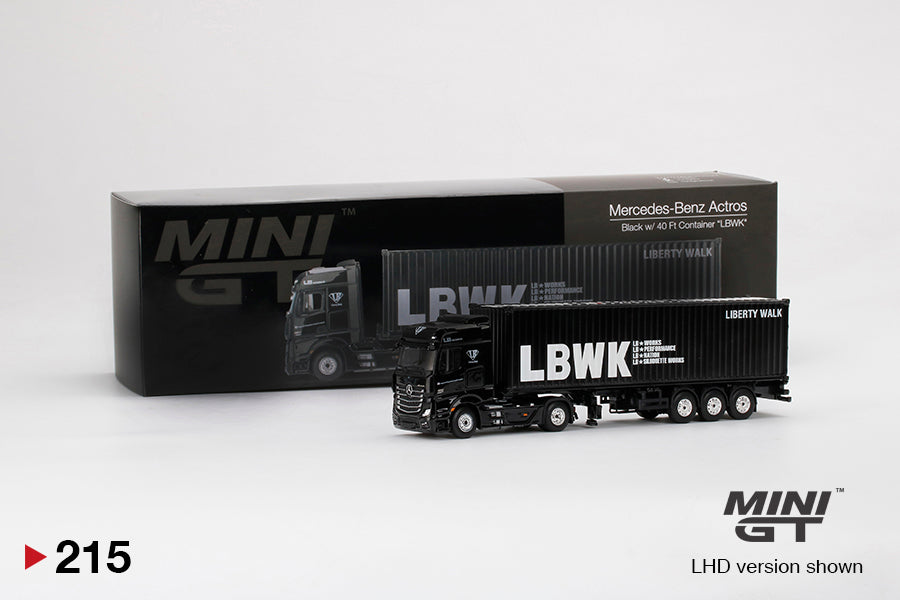 #215 - Mercedes-Benz Actros With 40 Ft Container