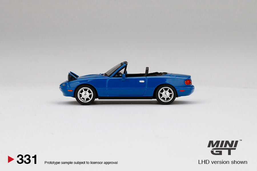 #331 - Mazda Miata MX-5 (NA) with Headlight Up (Mariner Blue)