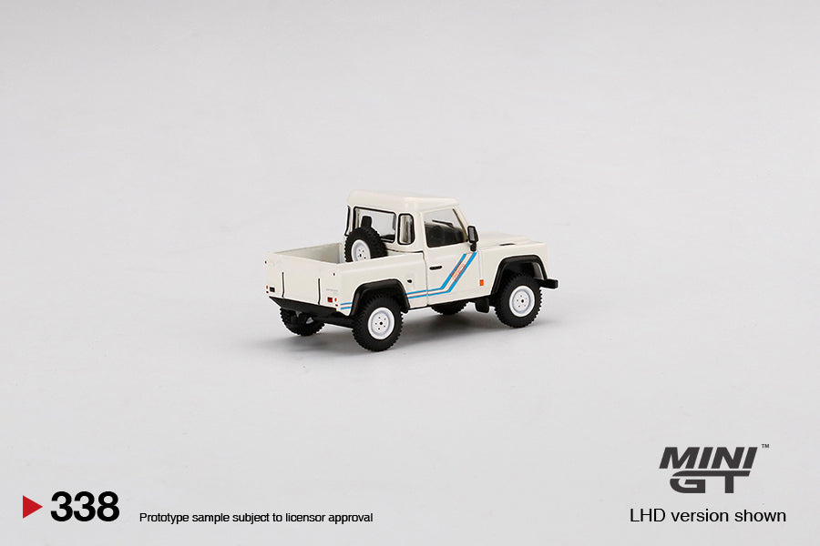 #338 - Land Rover Defender 90 Pickup (White)