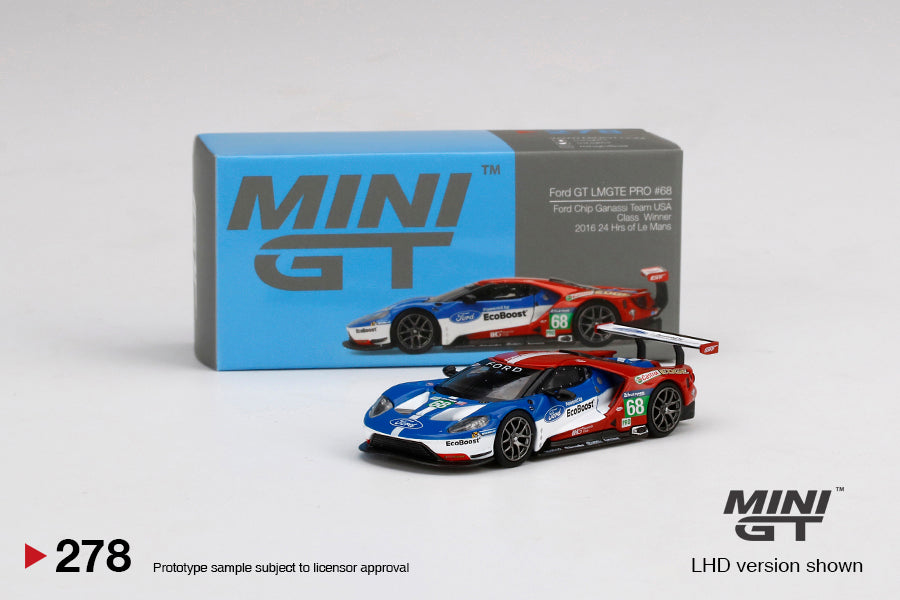 #278 - Ford GT LMGTE PRO #68 2016 24 Hrs of Le Mans Class Winner