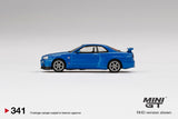 #341 - Nissan Skyline GT-R (R34) V-Spec II (Bayside Blue)