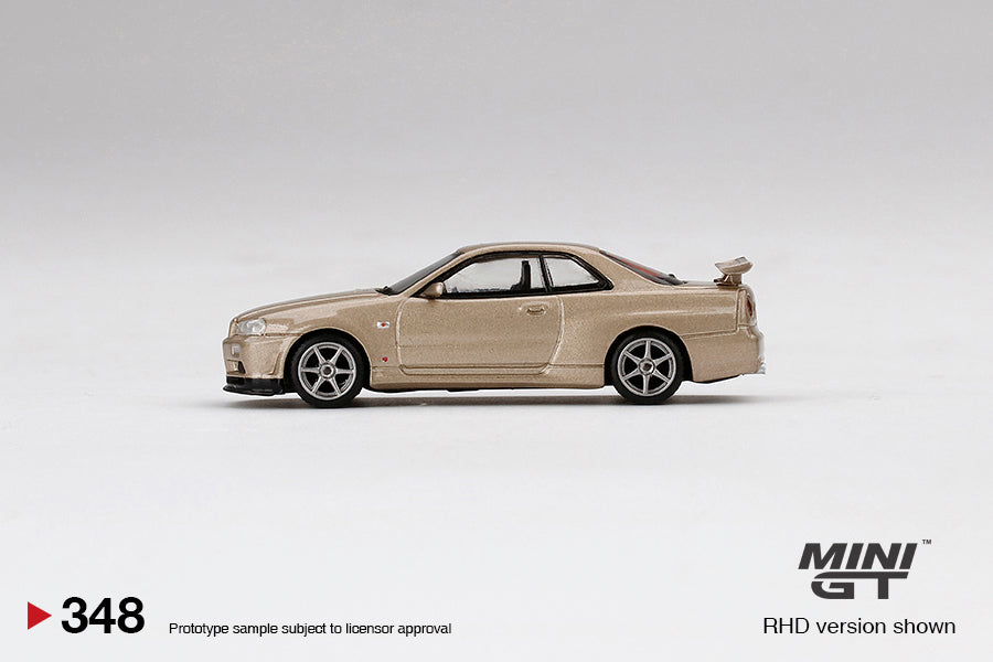 #348 - Nissan Skyline GT-R (R34) M-Spec Silica Breath