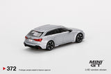 #372 - Audi RS 6 Avant Carbon Black Edition (Florett Silver)