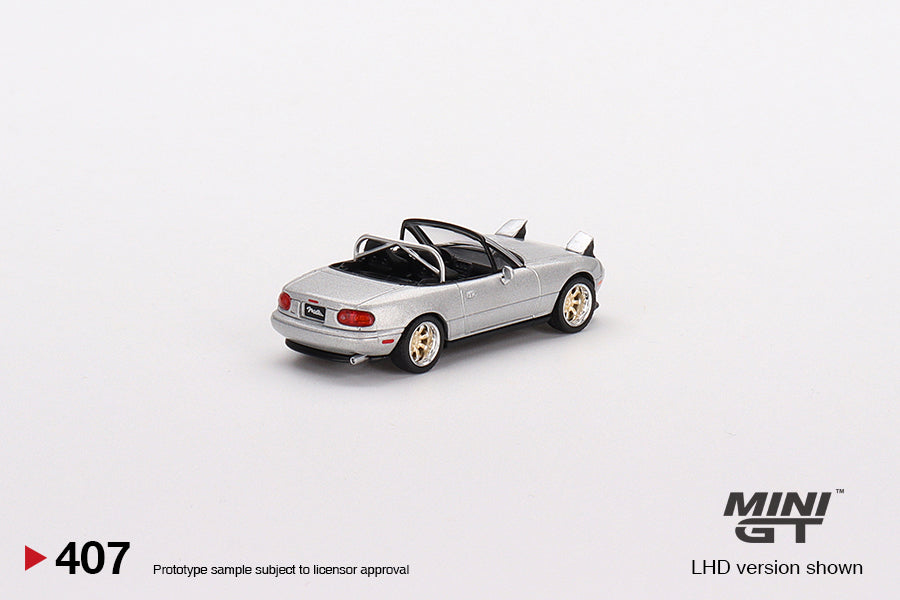 #407 - Mazda Miata MX-5 (NA) Tuned Version (Silver Stone Metallic Silver)