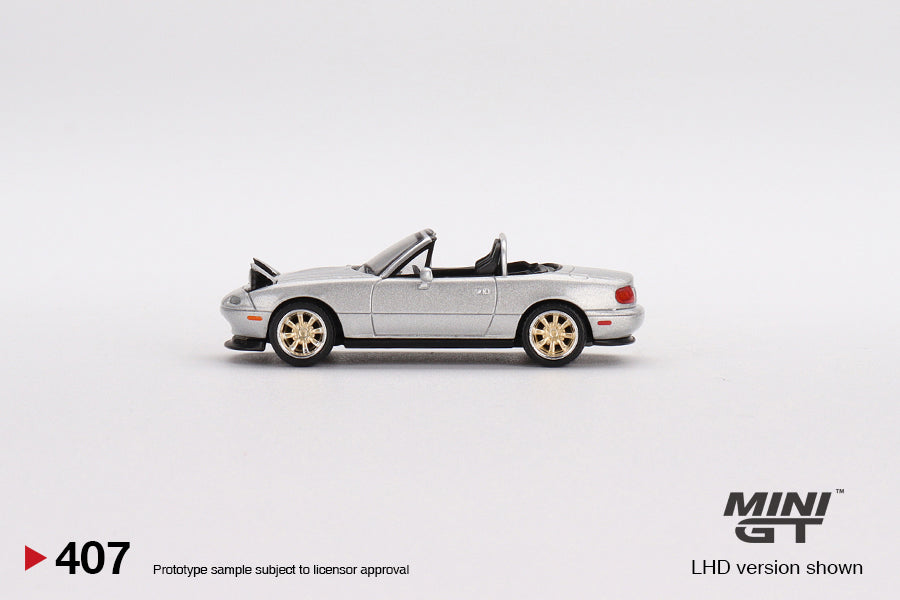 #407 - Mazda Miata MX-5 (NA) Tuned Version (Silver Stone Metallic Silver)