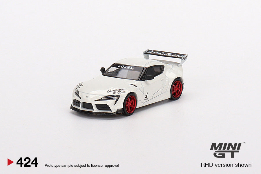 #424 - Pandem Toyota GR Supra V1.0 (Pearl White)