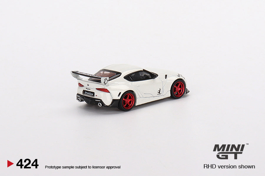#424 - Pandem Toyota GR Supra V1.0 (Pearl White)