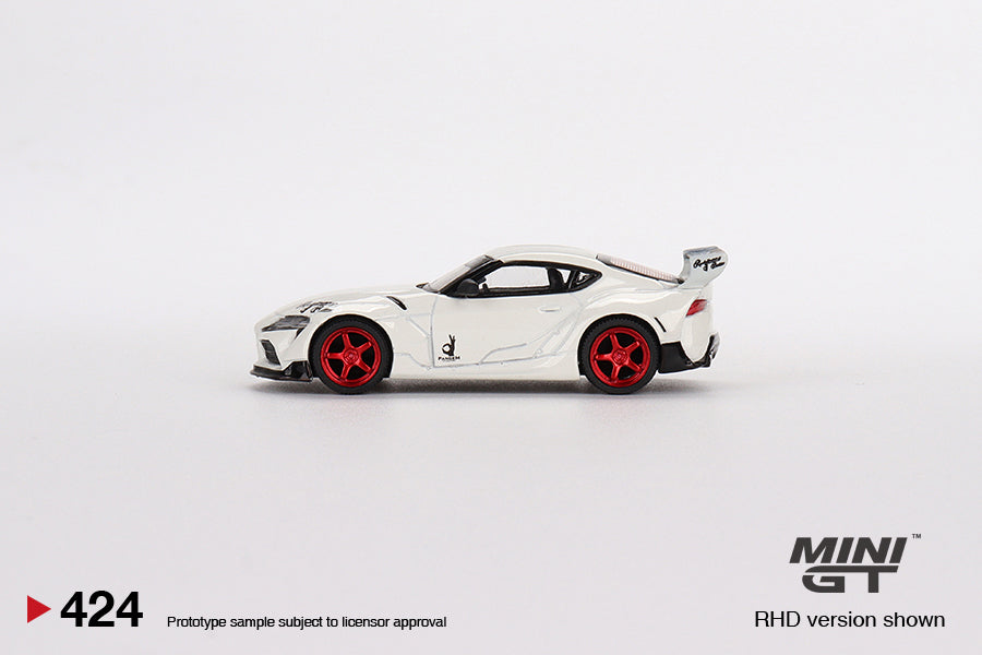 #424 - Pandem Toyota GR Supra V1.0 (Pearl White)