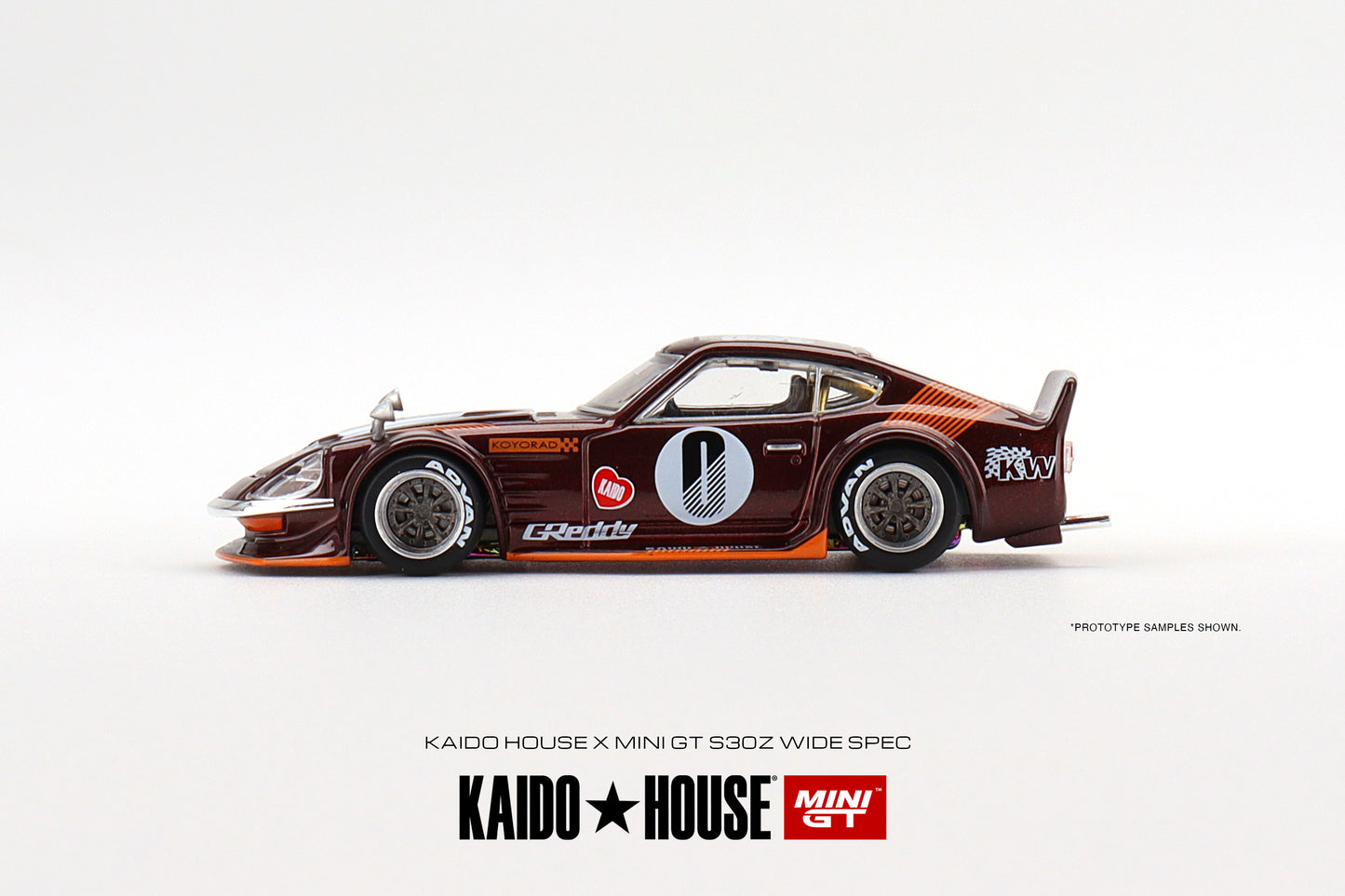 #023 - Datsun KAIDO Fairlady Z (Dark Red)