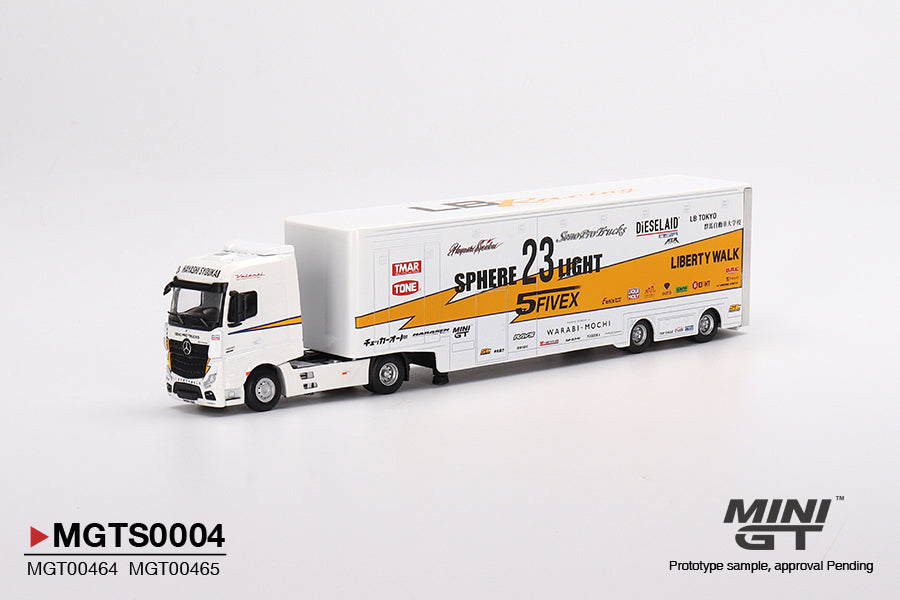 Mercedes-Benz Actros with Racing Transporter "LB Racing"