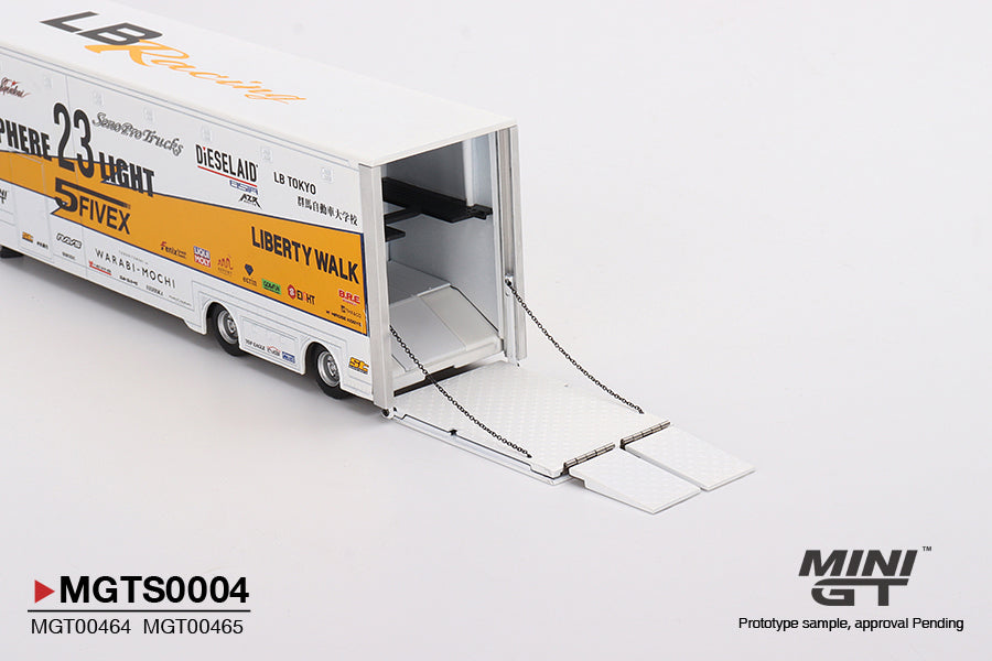 Mercedes-Benz Actros with Racing Transporter "LB Racing"