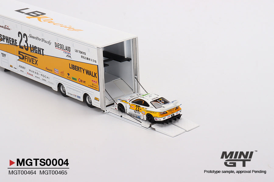 Mercedes-Benz Actros with Racing Transporter "LB Racing"