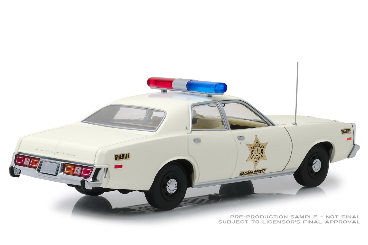 1:18 - 1977 Plymouth Fury / Hazzard County Sheriff