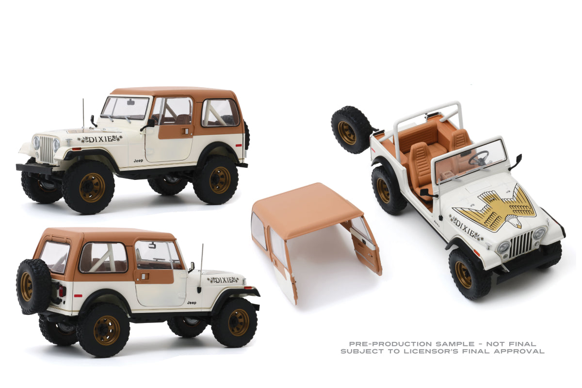 1:18 - 1979 Jeep CJ-7 Golden Eagle "Dixie"