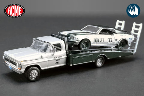 Allan Moffat / Brut - Ford F-350 Ramp Truck with #33 1969 Trans Am Mustang