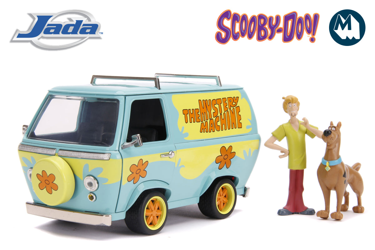 1:24 - Scooby-Doo! / Mystery Machine with Shaggy & Scooby Doo figures