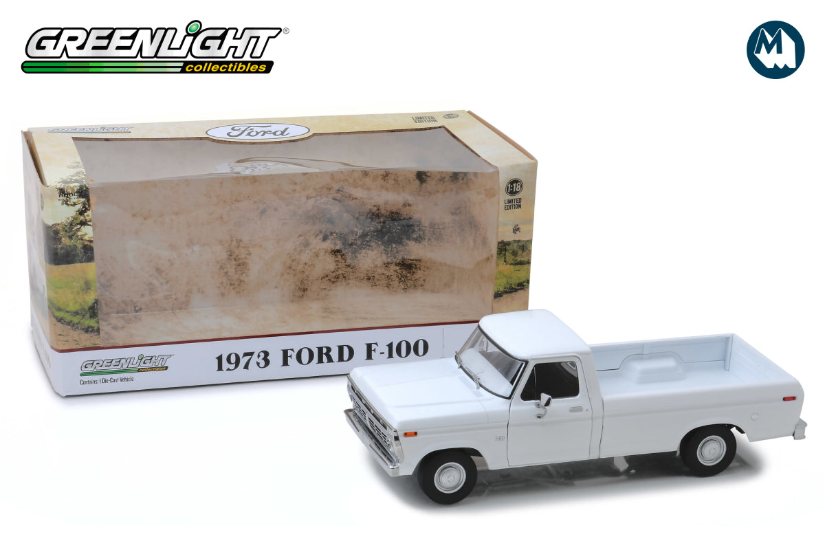 1:18 - Uncle Jesse's 1973 Ford F-100 (White) / Dukes of Hazzard