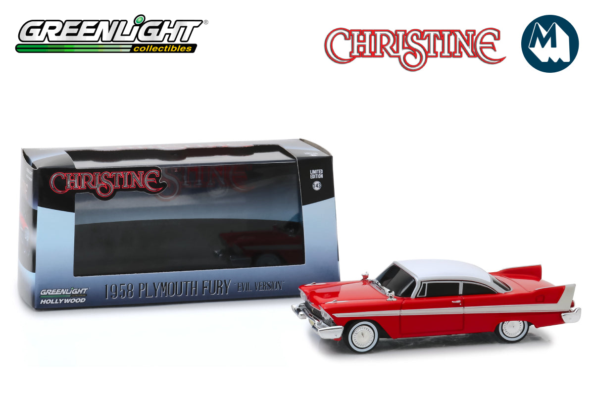 1:43 - Christine / 1958 Plymouth Fury (Evil Version with Blacked Out Windows)