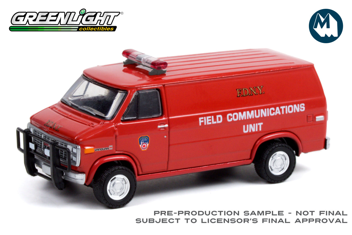 1989 GMC Vandura - FDNY (The Official Fire Department City of New York) Field Communications Unit