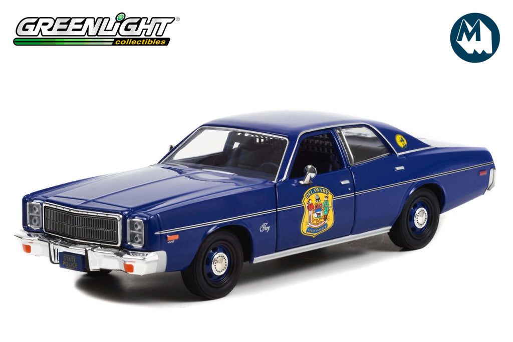 GREENLIGHT 1978 PLYMOUTH FURY MK7 VIRGINIA STATE POLICE CAR 1/64 - a GREENLIGHT 1978 PLYMOUTH FURY MK7 VIRGINIA STATE POLICE CAR 1/64 - a