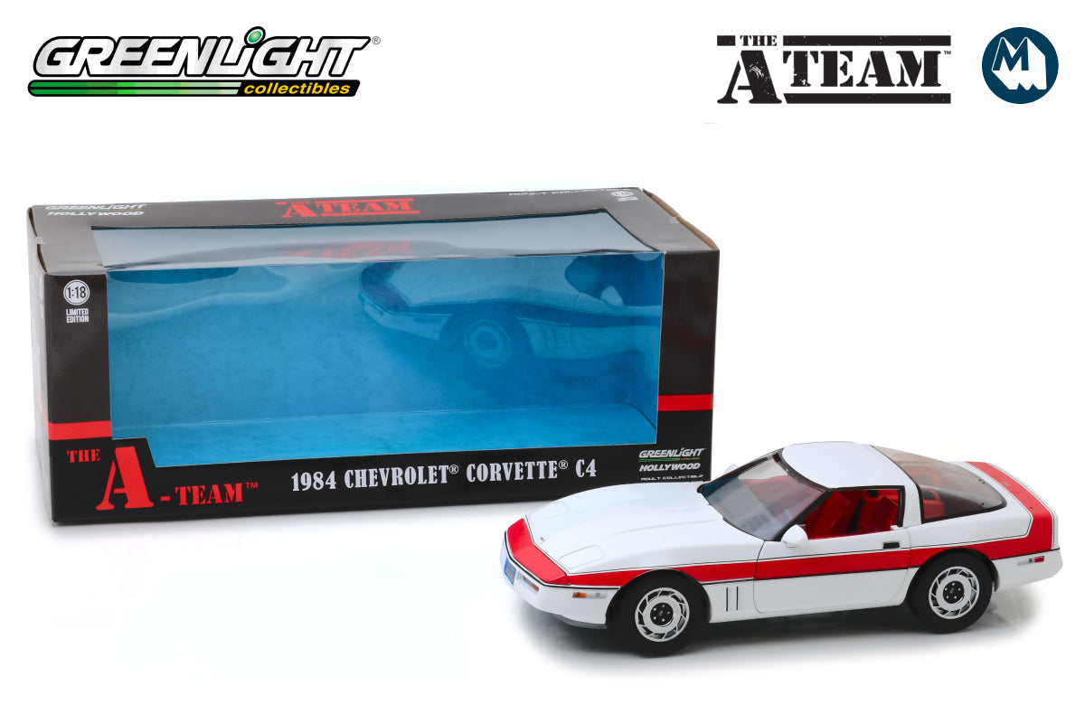 1:18 - The A-Team / Face's 1984 Chevrolet Corvette C4