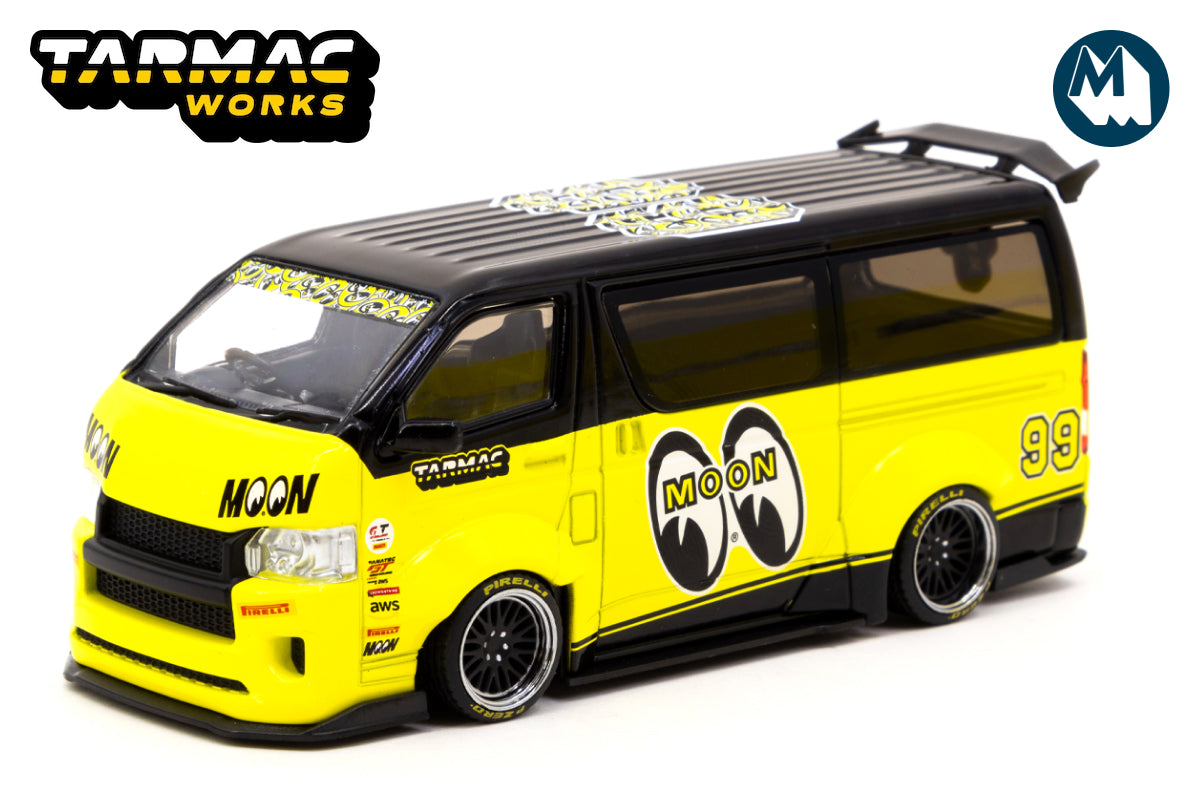 1:43 - Toyota Hiace Widebody (Mooneyes Team Van)