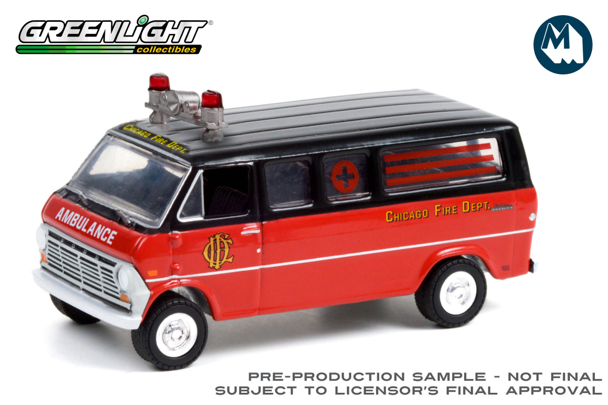 1969 Ford Club Wagon Ambulance - Chicago Fire Department