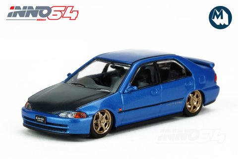 Honda Civic Ferio SiR EG9 - Blue (with extra wheels and decals)