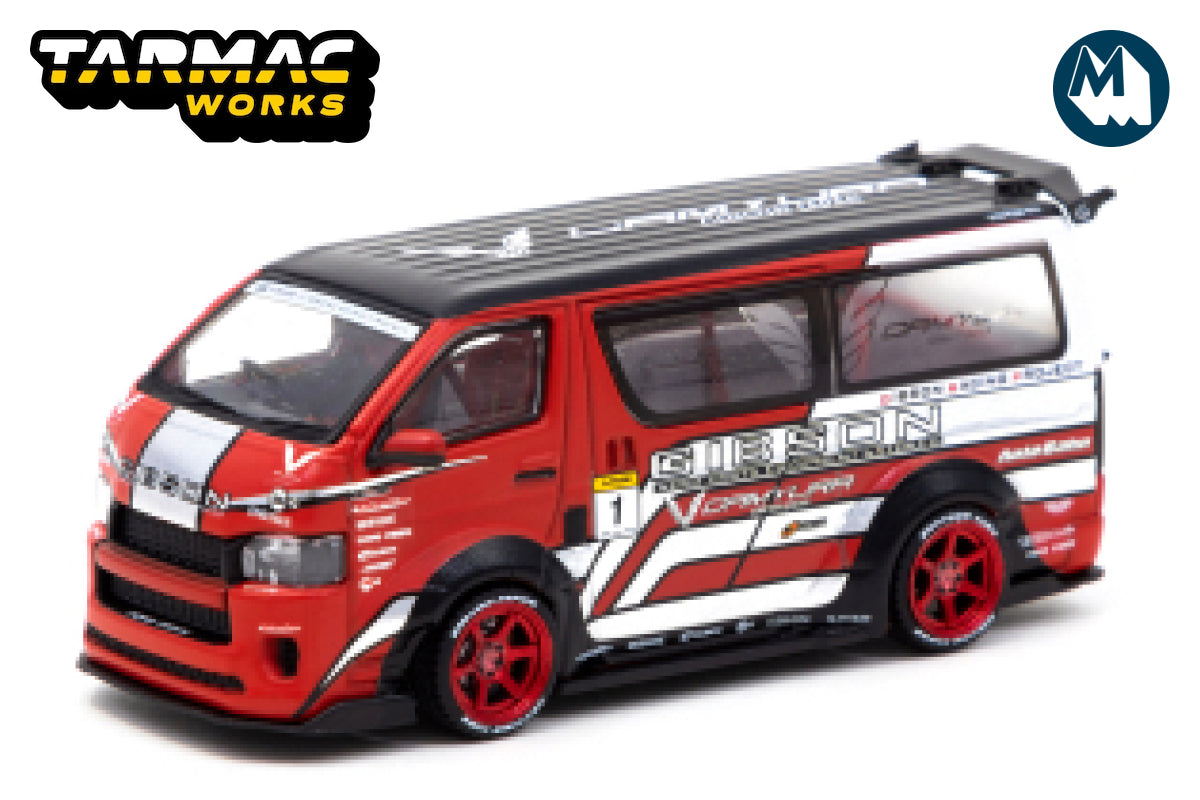 Toyota Hiace Widebody Red - HKToyCar Salon 2021 Special Edition