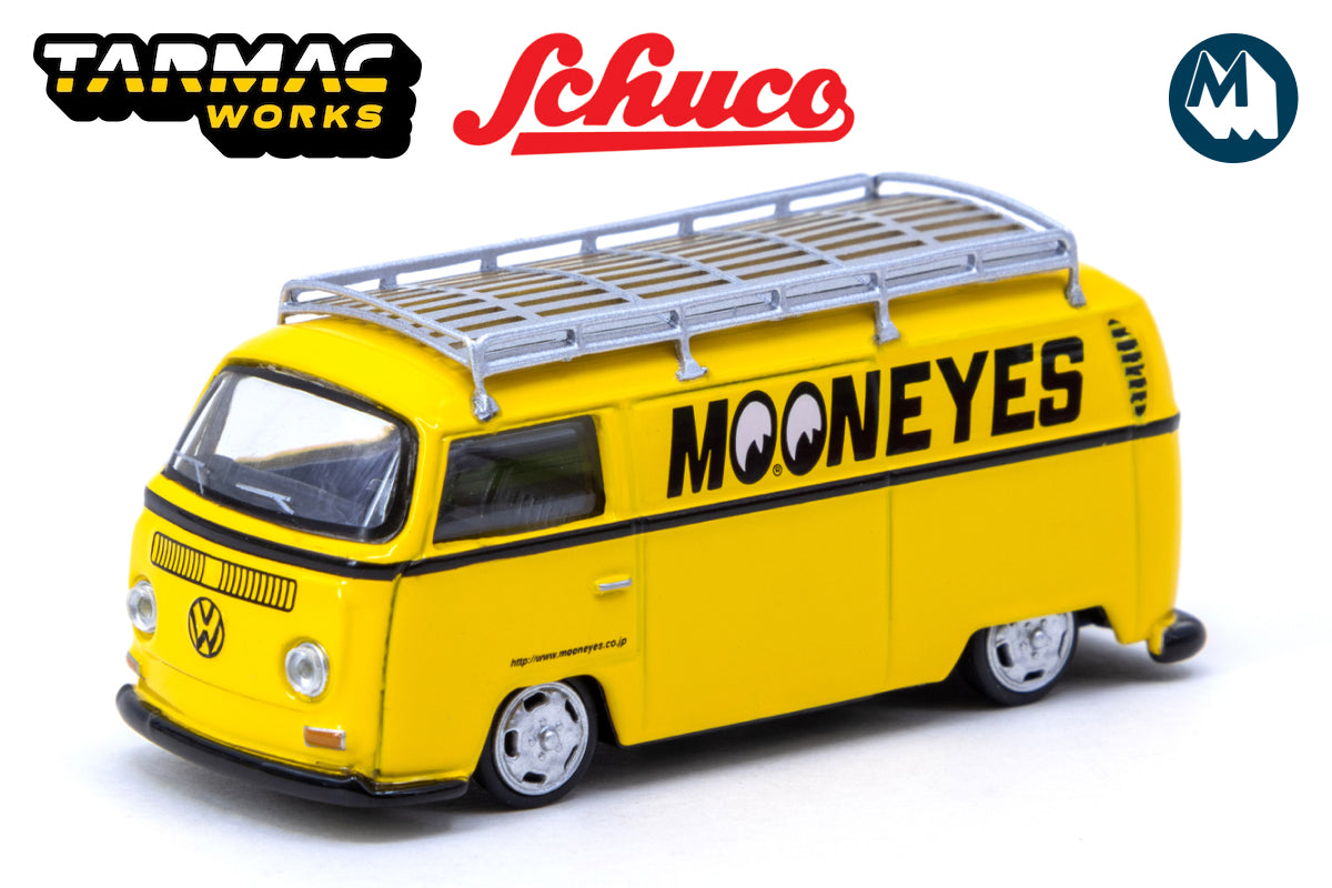 Volkswagen Type II (T2) Panel Van - Mooneyes with Roof Rack