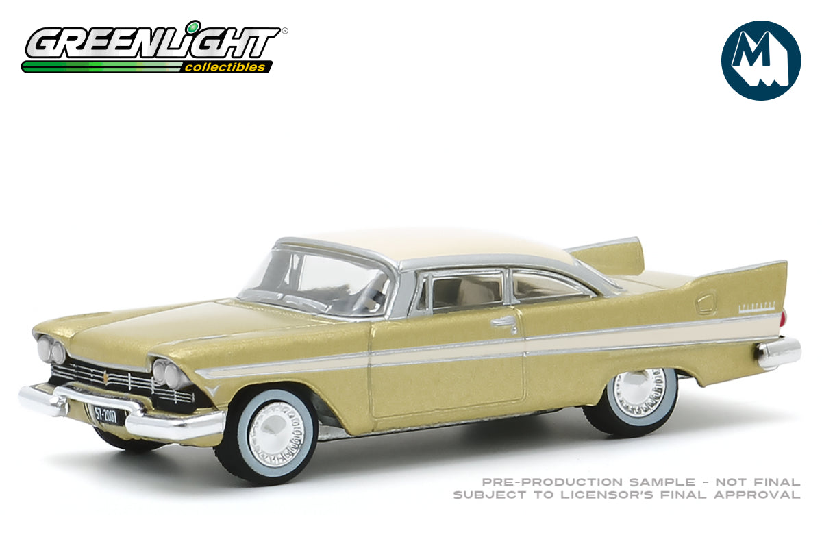 1957 Plymouth Belvedere - Desert Gold and Sand Dune White - Tulsa, Oklahoma "Tulsarama" 1957 Underground Vault