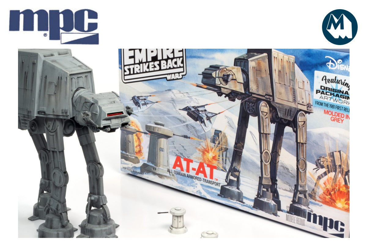 1:100 - Star Wars The Empire Strikes Back At-At (Model Kit)
