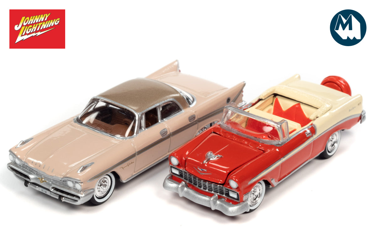 1959 Desoto Fireflite / 1956 Chevrolet Bel Air Convertible - 50’s & Fins (Version B)