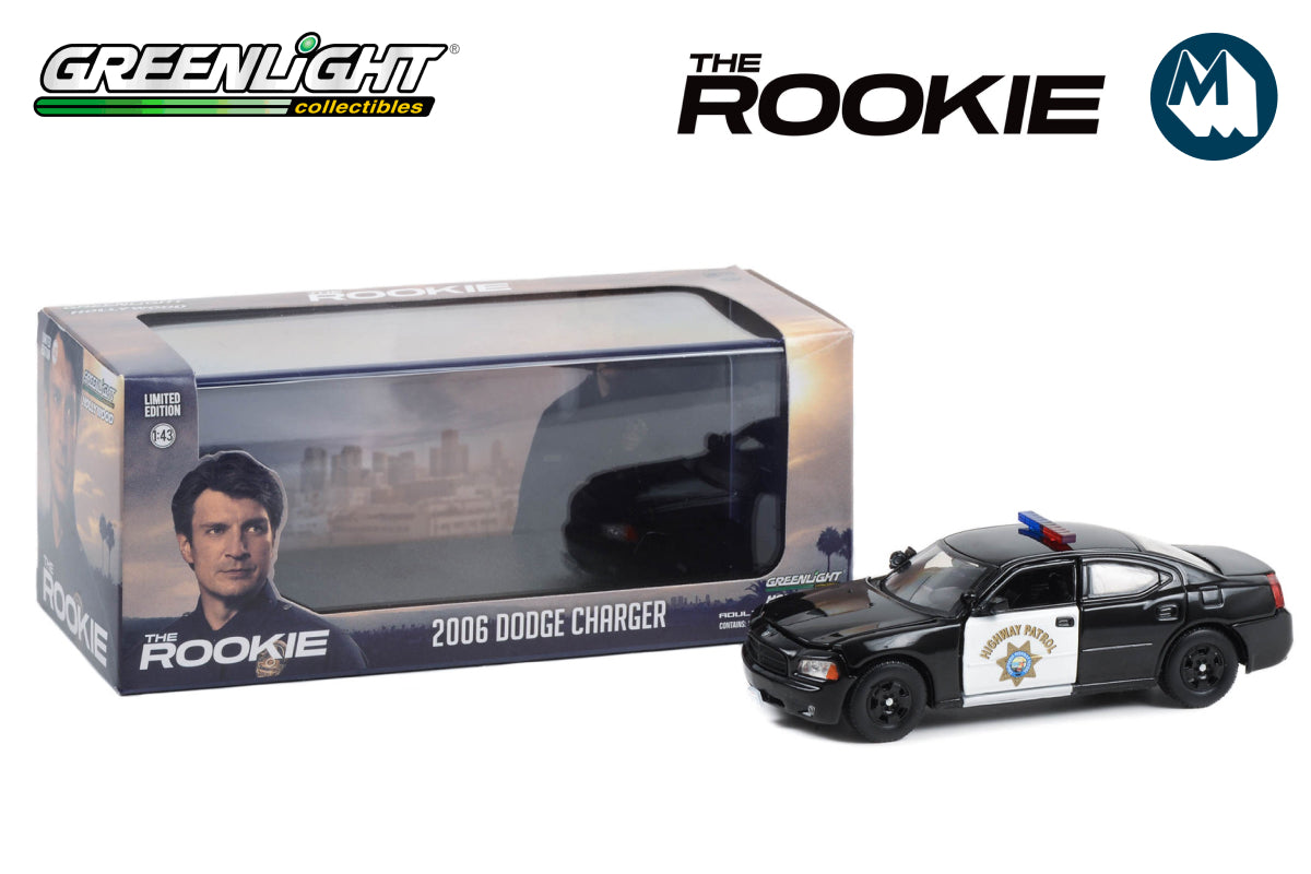 1:43 - The Rookie / 2006 Dodge Charger - California Highway Patrol