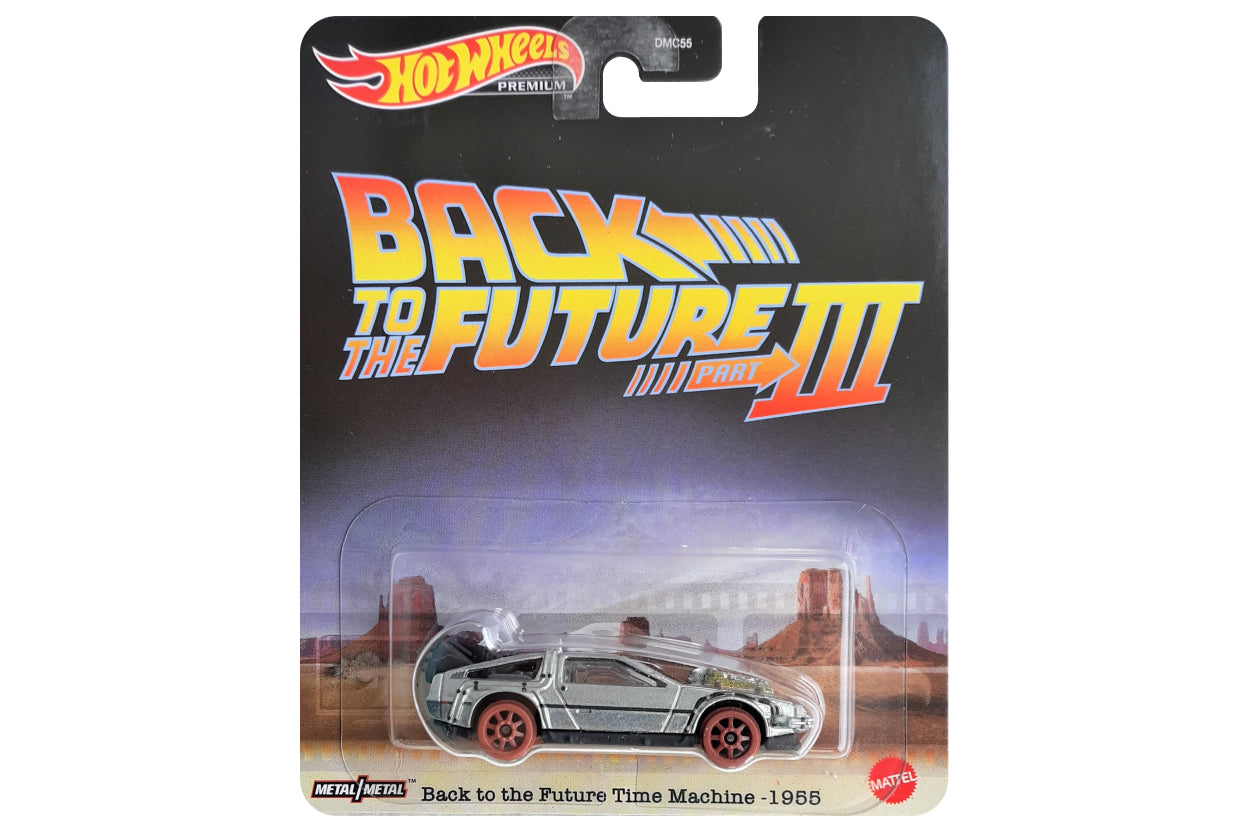 Hot Wheels Retro Entertainment 2022 Mix 2 / Back to the Future Time Machine - Back to the Future Part III