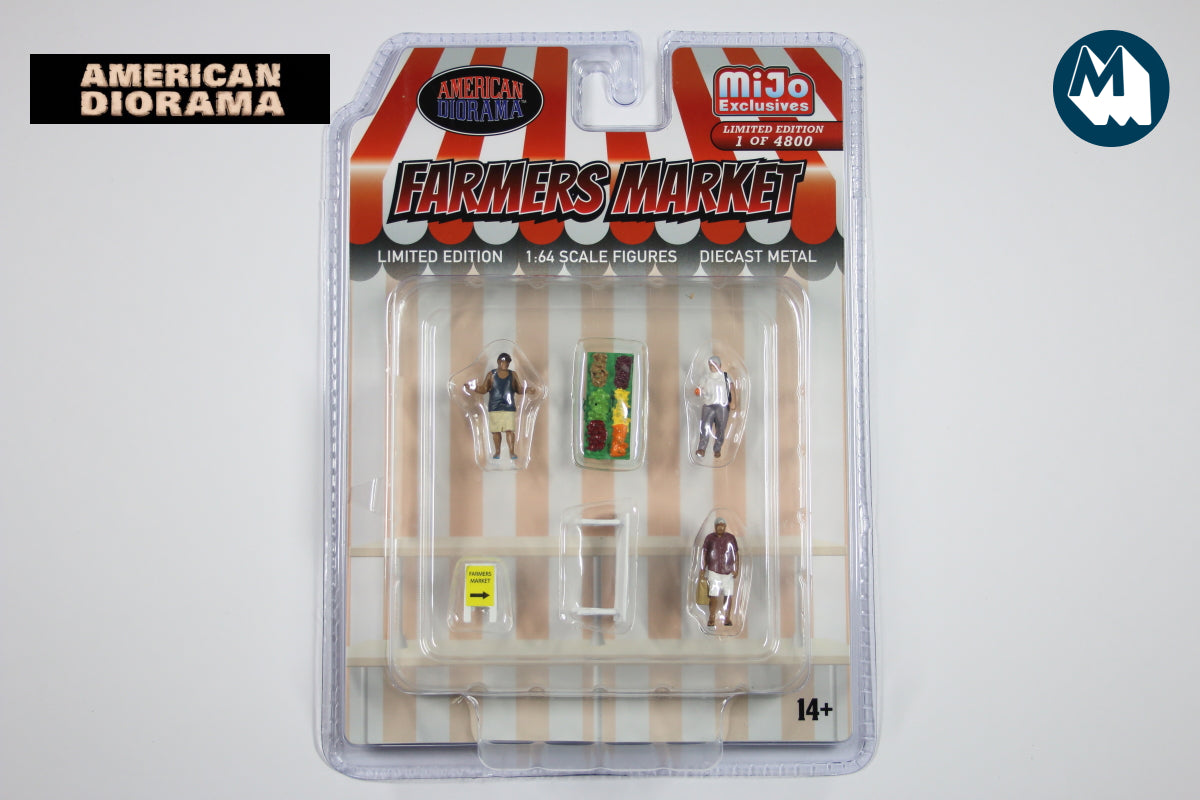 1:64 American Diorama Farmers Market (AD-76501)