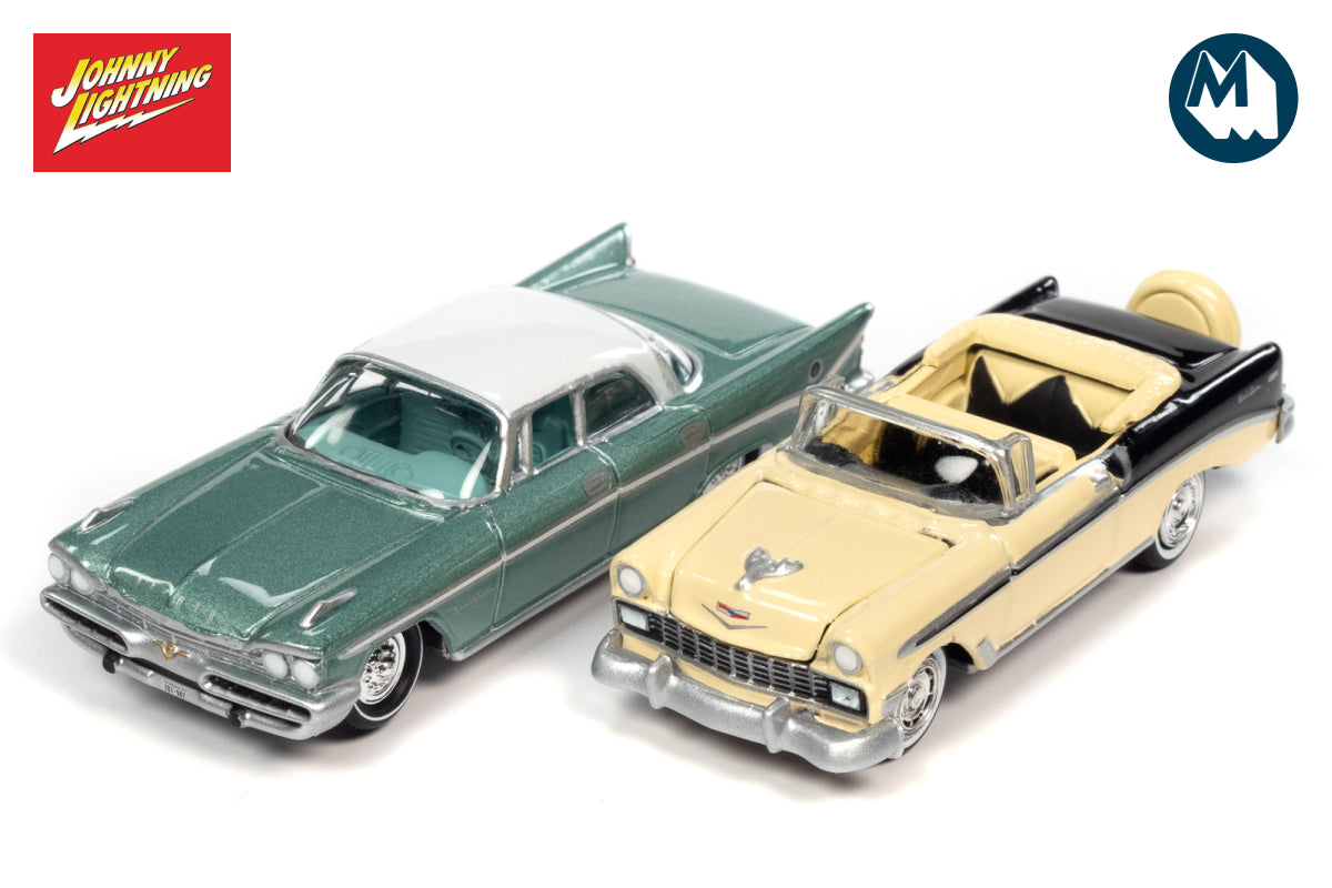 1959 Desoto Fireflite / 1956 Chevrolet Bel Air Convertible - 50’s & Fins (Version A)