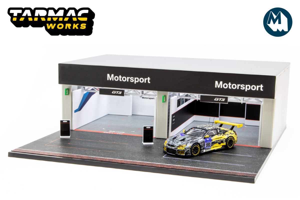 Tarmac Works - 1/64 BMW Pit Garage Diorama