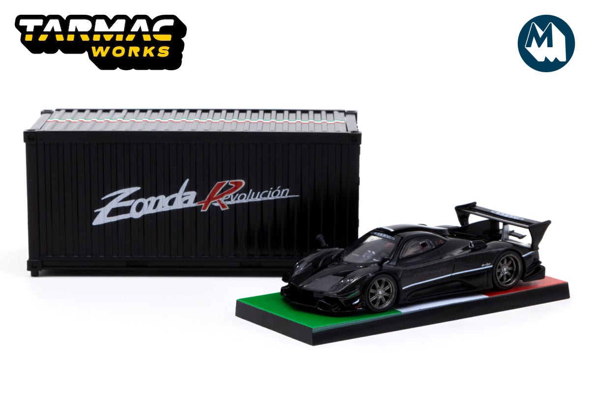 Pagani Zonda Revolución Grigio Knockhill with Container - Taiwan Special Edition