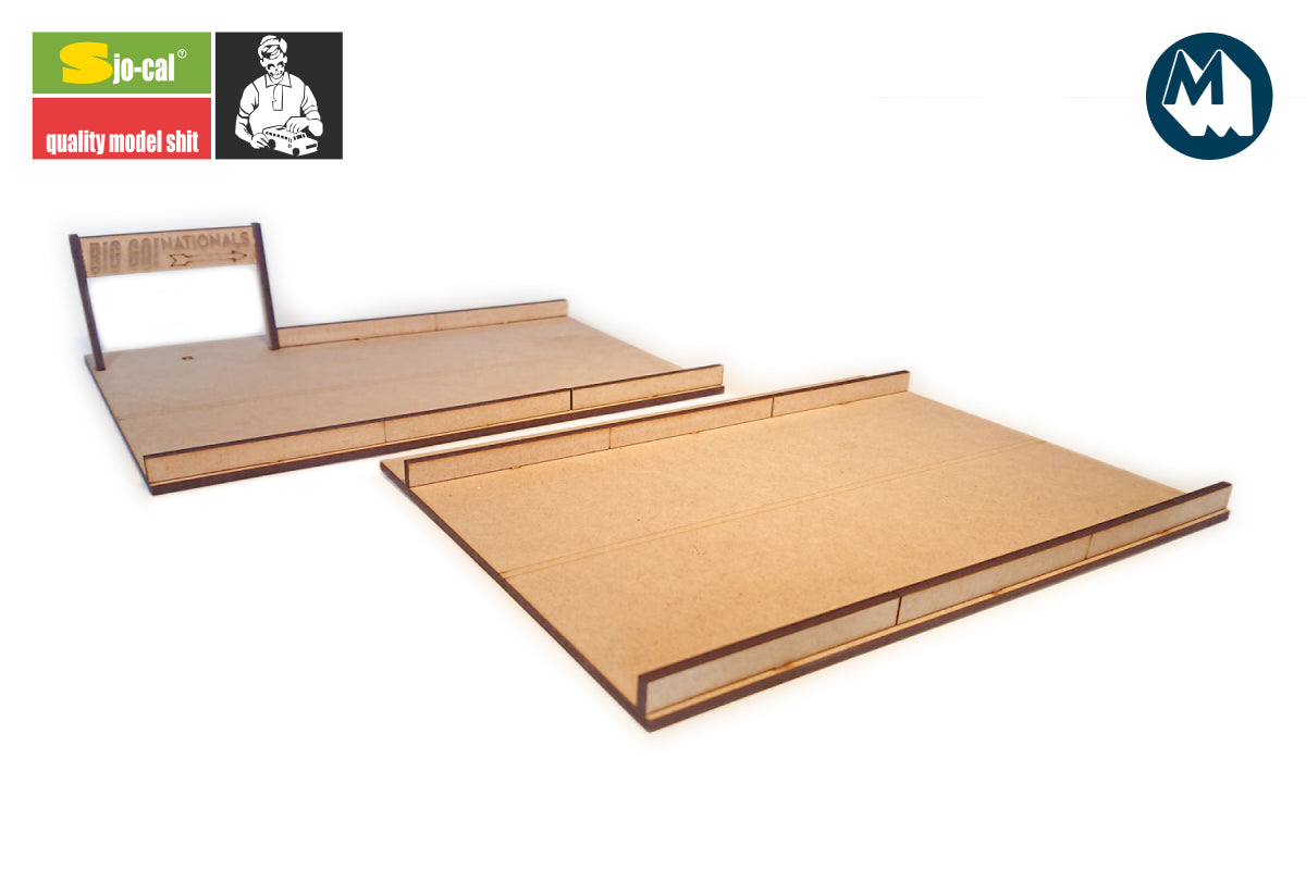 1:64 Diorama Kit - Dragstrip Extension
