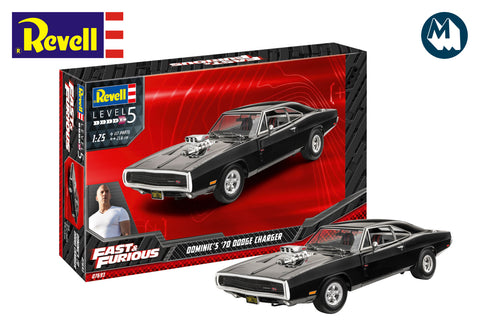 1:25 - Fast & Furious / Dominic's 1970 Dodge Charger (Model Kit)
