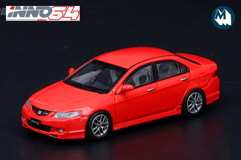 Honda Accord Euro-R (CL7) Milano Red with extra wheels and decals