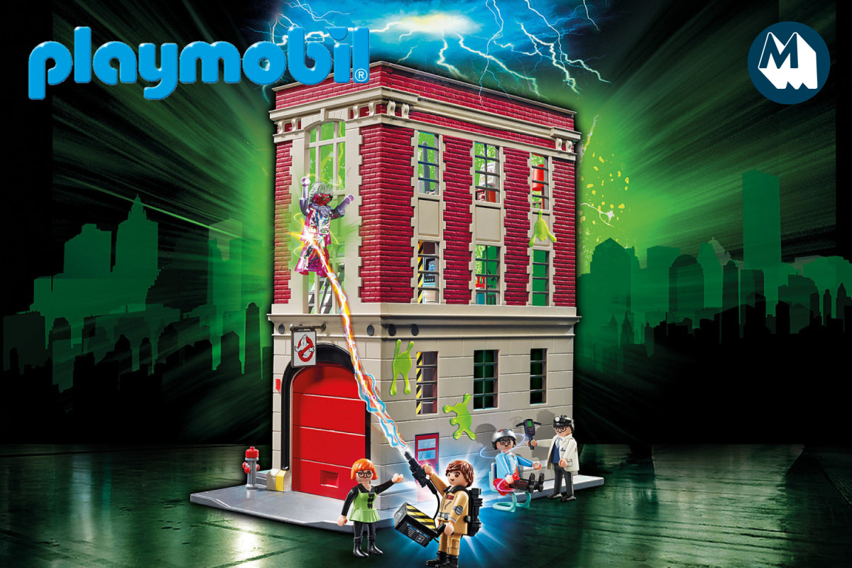 Playmobil Ghostbusters Firehouse Headquarters (9219) – Modelmatic