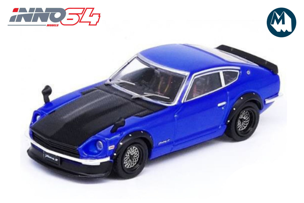 Nissan Fairlady Z S30 (Blue With Carbon Hood) – Modelmatic