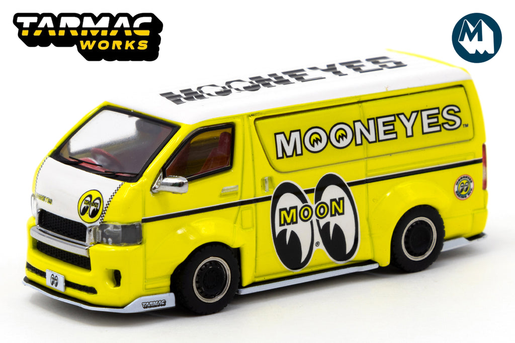 Toyota Hiace Widebody - Mooneyes (Yellow) – Modelmatic