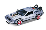 1:24 - DMC DeLorean Time Machine Gift Box / Back to the Future I, II & II