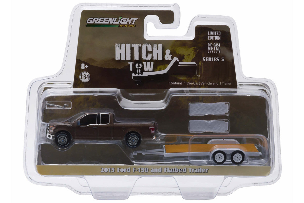 2015 Ford F-150 and Flatbed Trailer