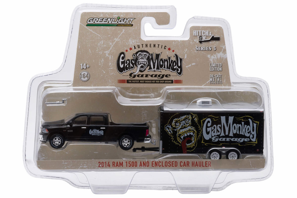 2014 Ram 1500 and Enclosed Car Hauler - Gas Monkey Garage (2012-Current TV Series)