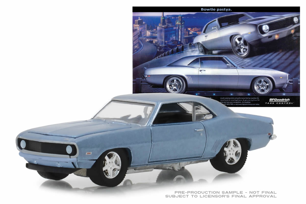 1969 Chevy Camaro "Bowtie Pastya" (BFGoodrich Vintage Ad Cars)