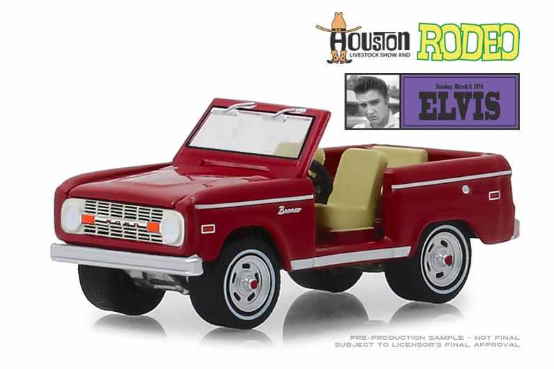 Ford Bronco - 1974 Houston Livestock Show and Rodeo, Houston Astrodome (Elvis Presley)